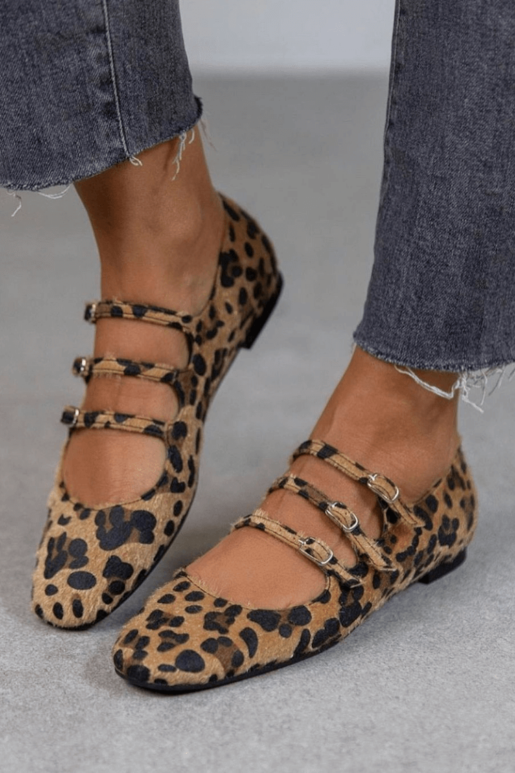 Cleo | Chic Leopard Flats