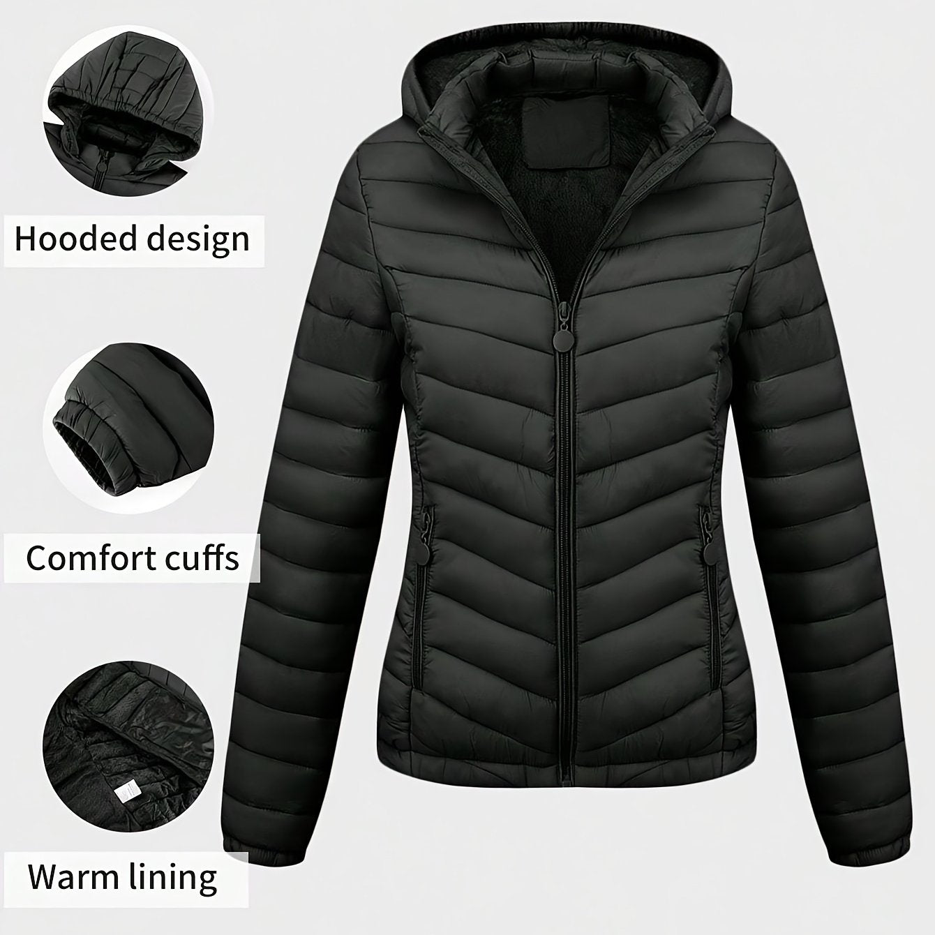 Alia Ultra-Light Down Jacket