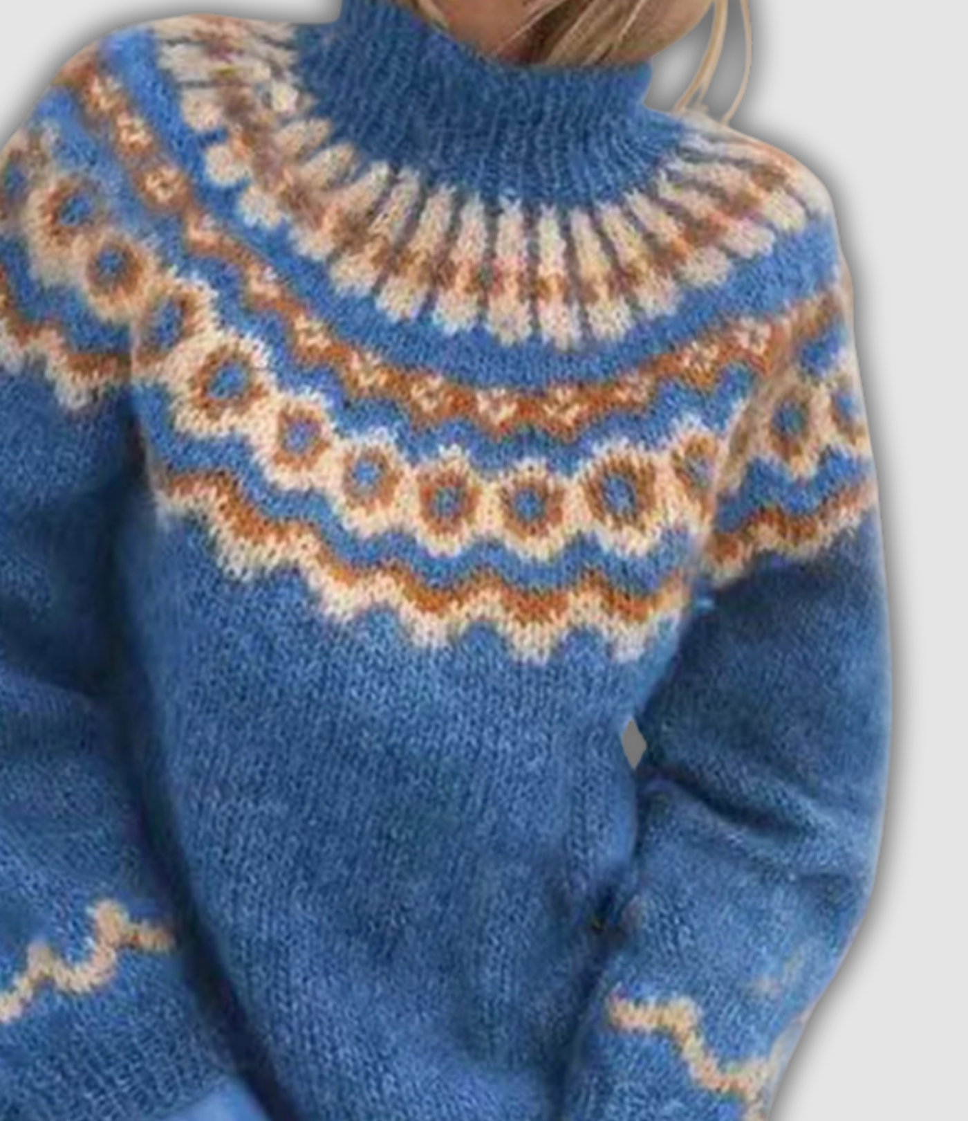 THE SERAPHINE | RETRO TURTLENECK SWEATER