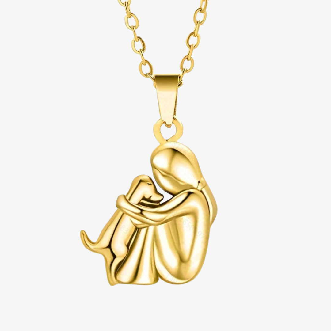 Dog Embrace Necklace