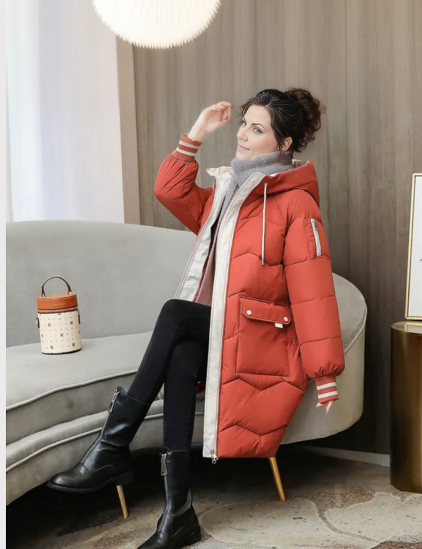 Destiny | Women Casual Long  Insulated Winter Coat