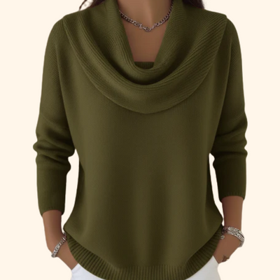 Emily | Elegant Collar Jumper