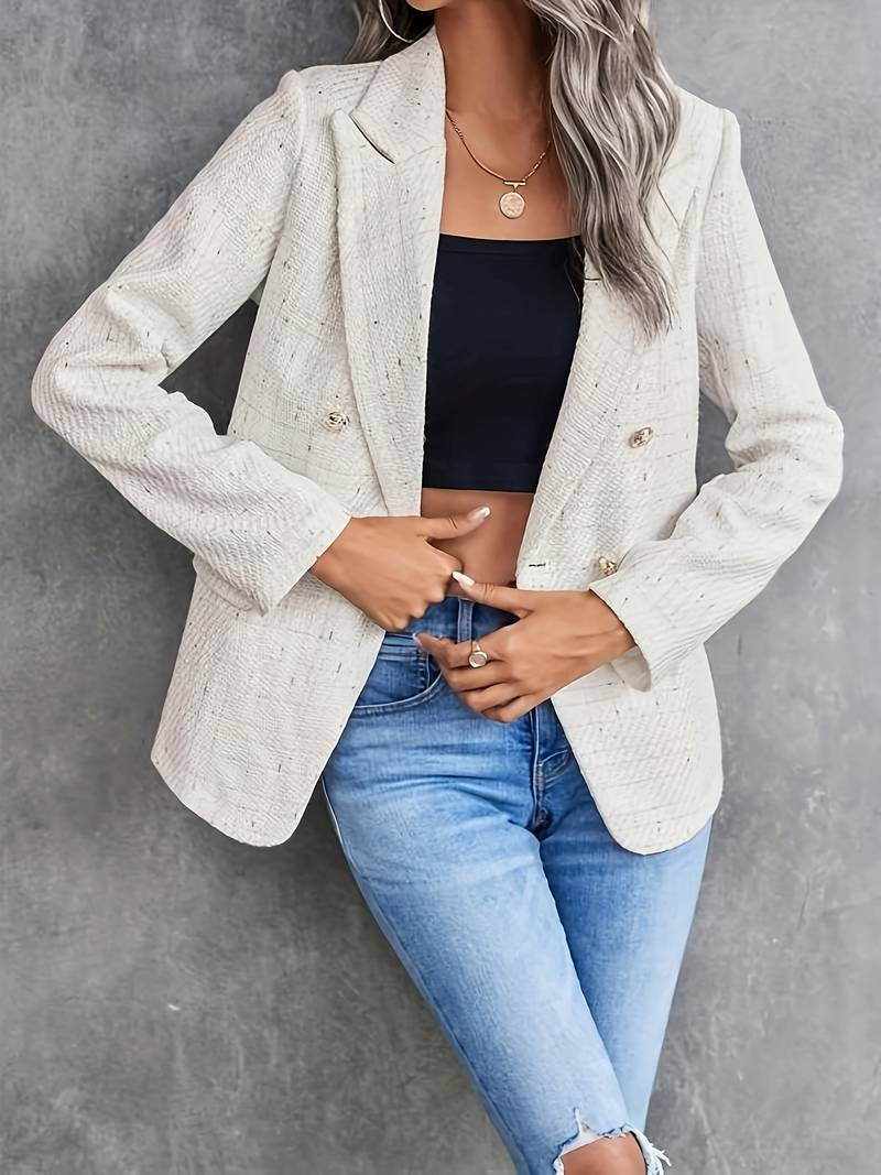 Audrey | Women’s Classic Double-Breasted Blazer