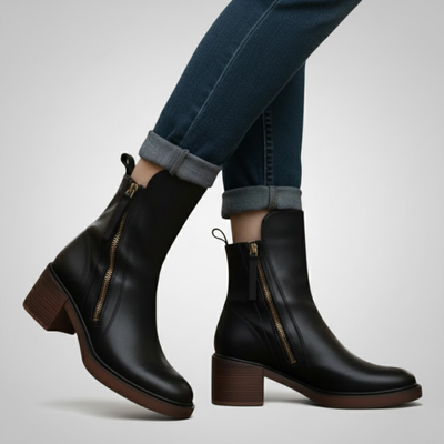 Elegant and Timeless Orthopedic Ankle Boots