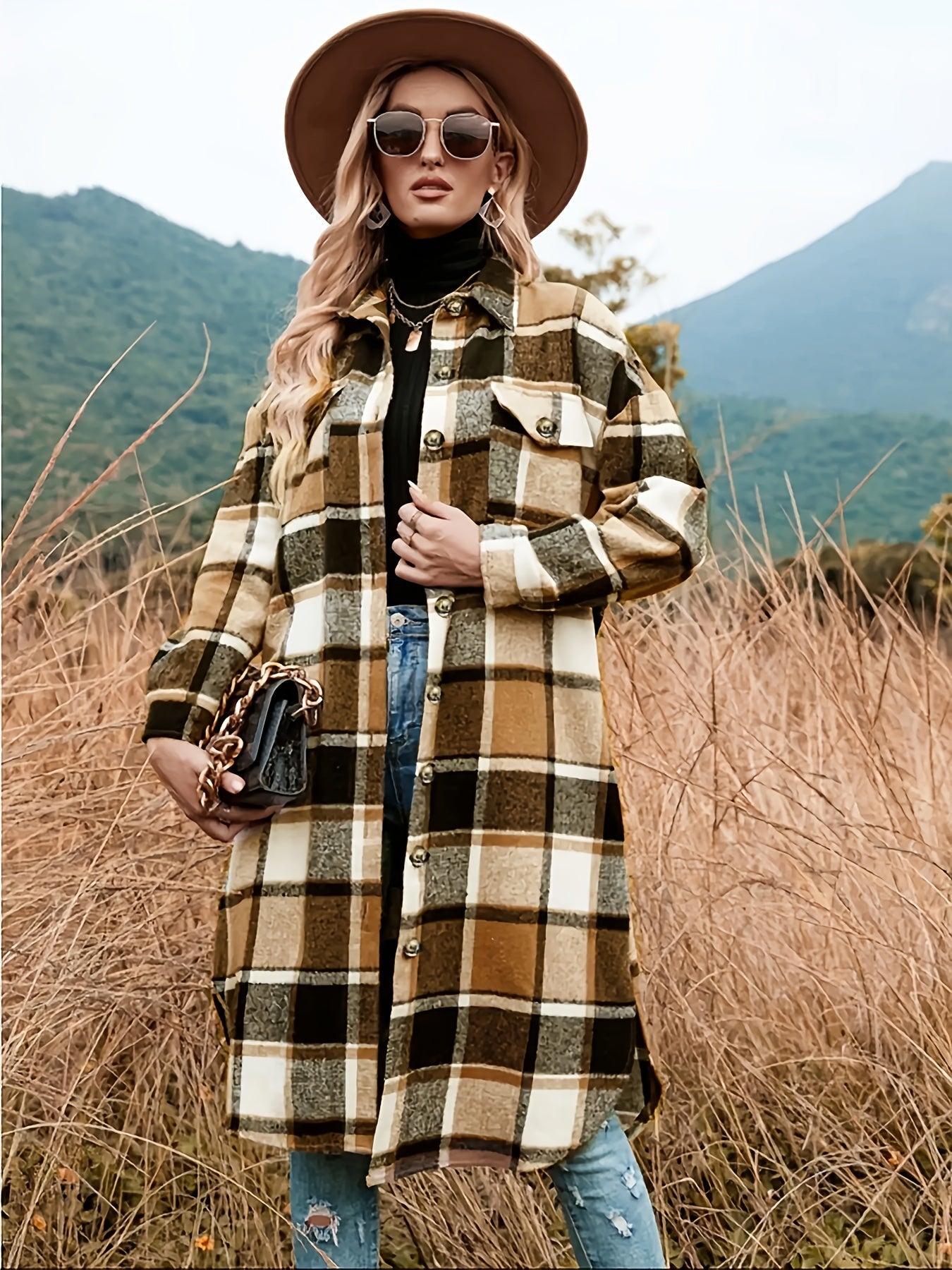 Daena | Cozy Plaid Shacket