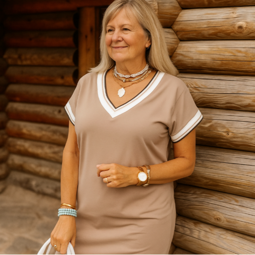 Marceline™ | Short Sleeve Everyday Dress