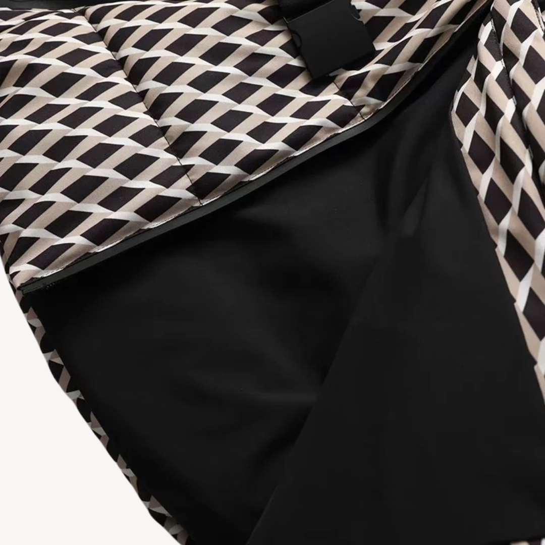 Nicole | Women’s Quilted Belted Winter Hooded Coat