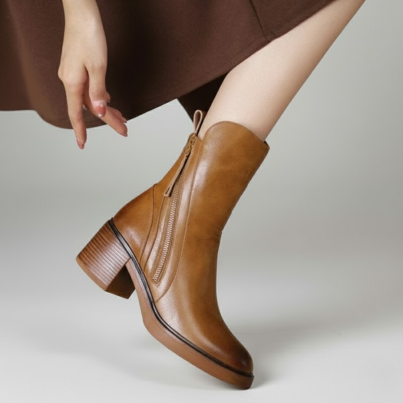Elegant and Timeless Orthopedic Ankle Boots