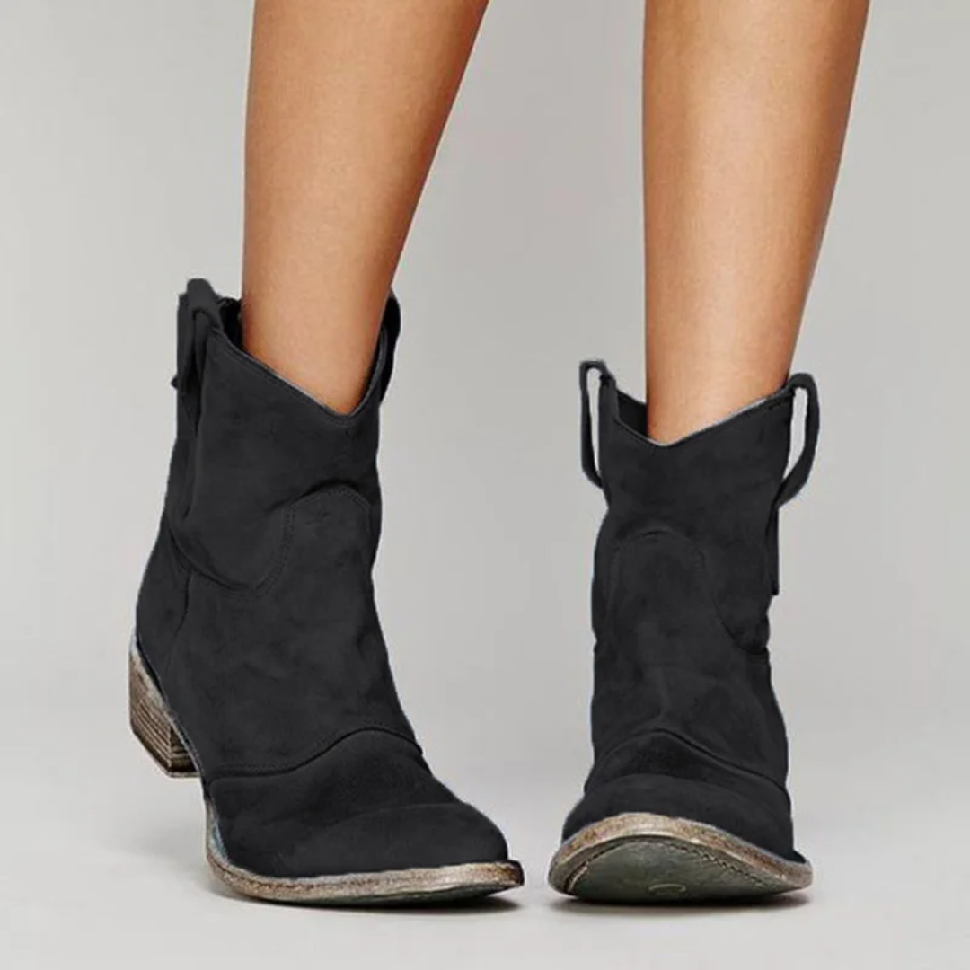 Chic Suede Ankle Boots