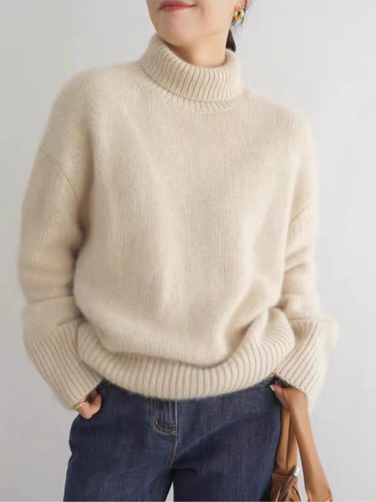 NELE LUXE TURTLENECK SWEATER