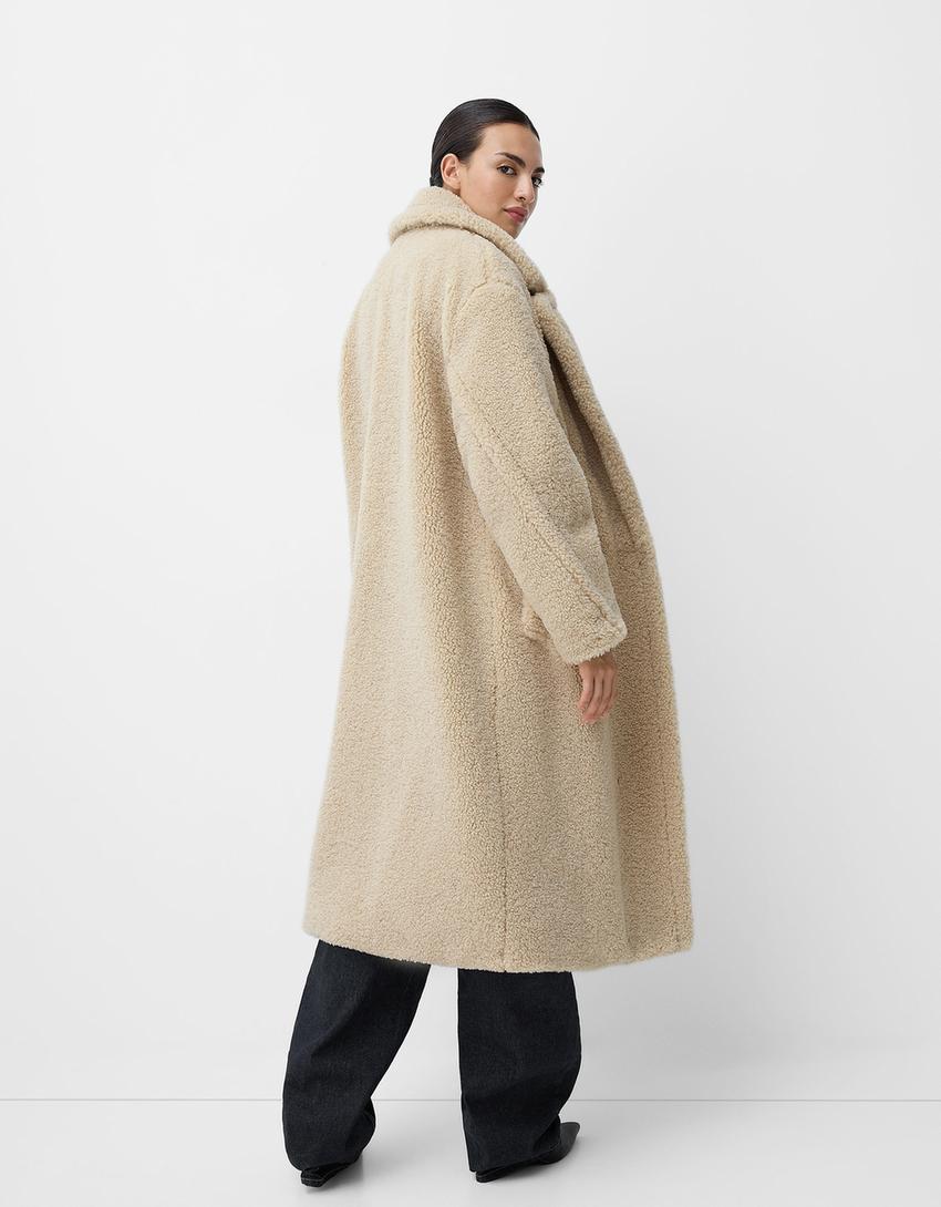 Audrey | Women’s Elegant Faux Fur Long Coat