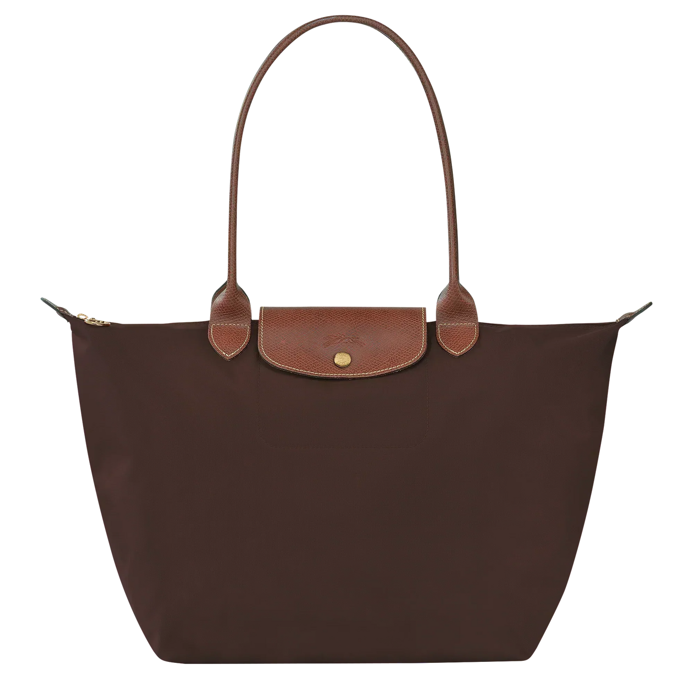 Longchamp - Large Le Pliage Tote, Brown