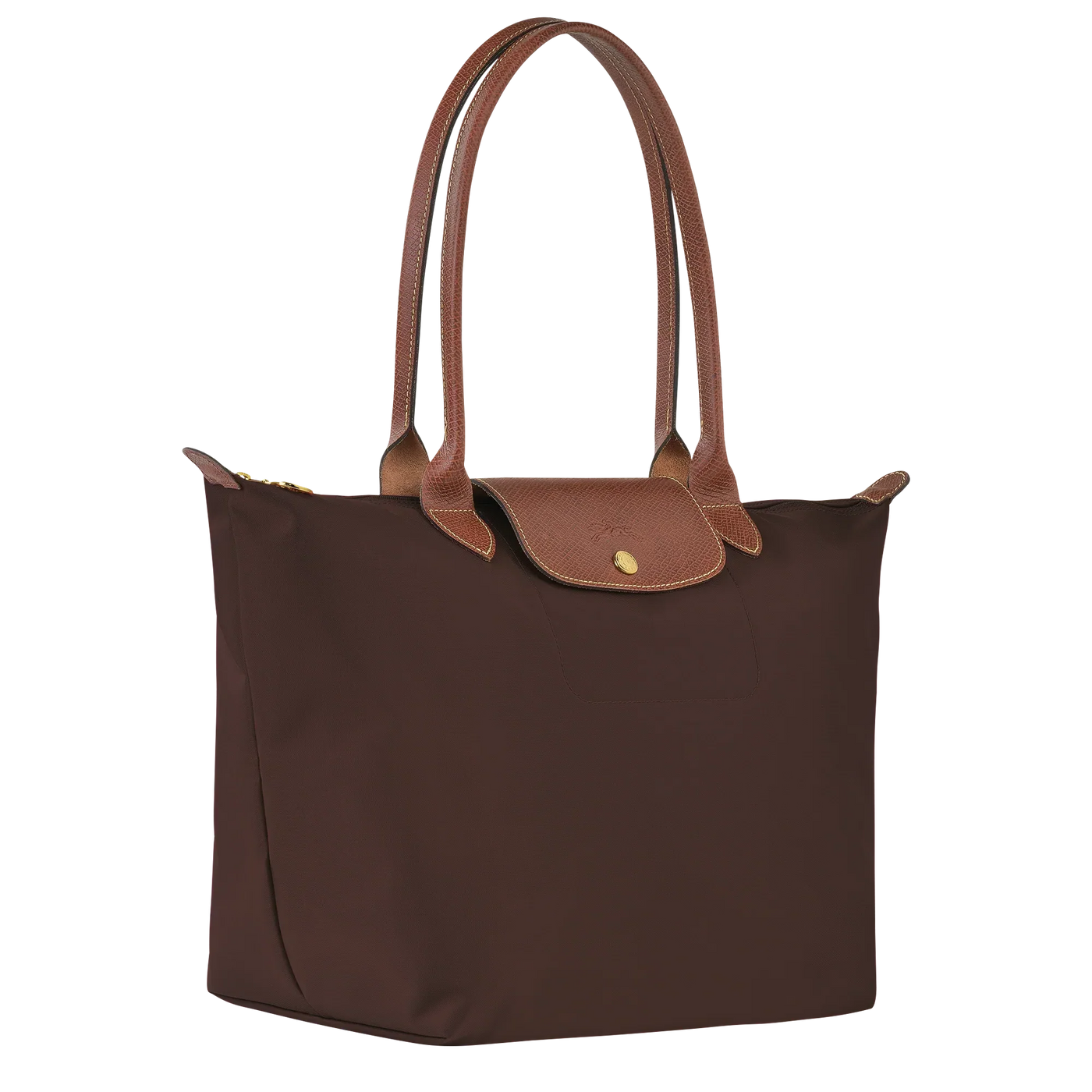 Longchamp - Large Le Pliage Tote, Brown