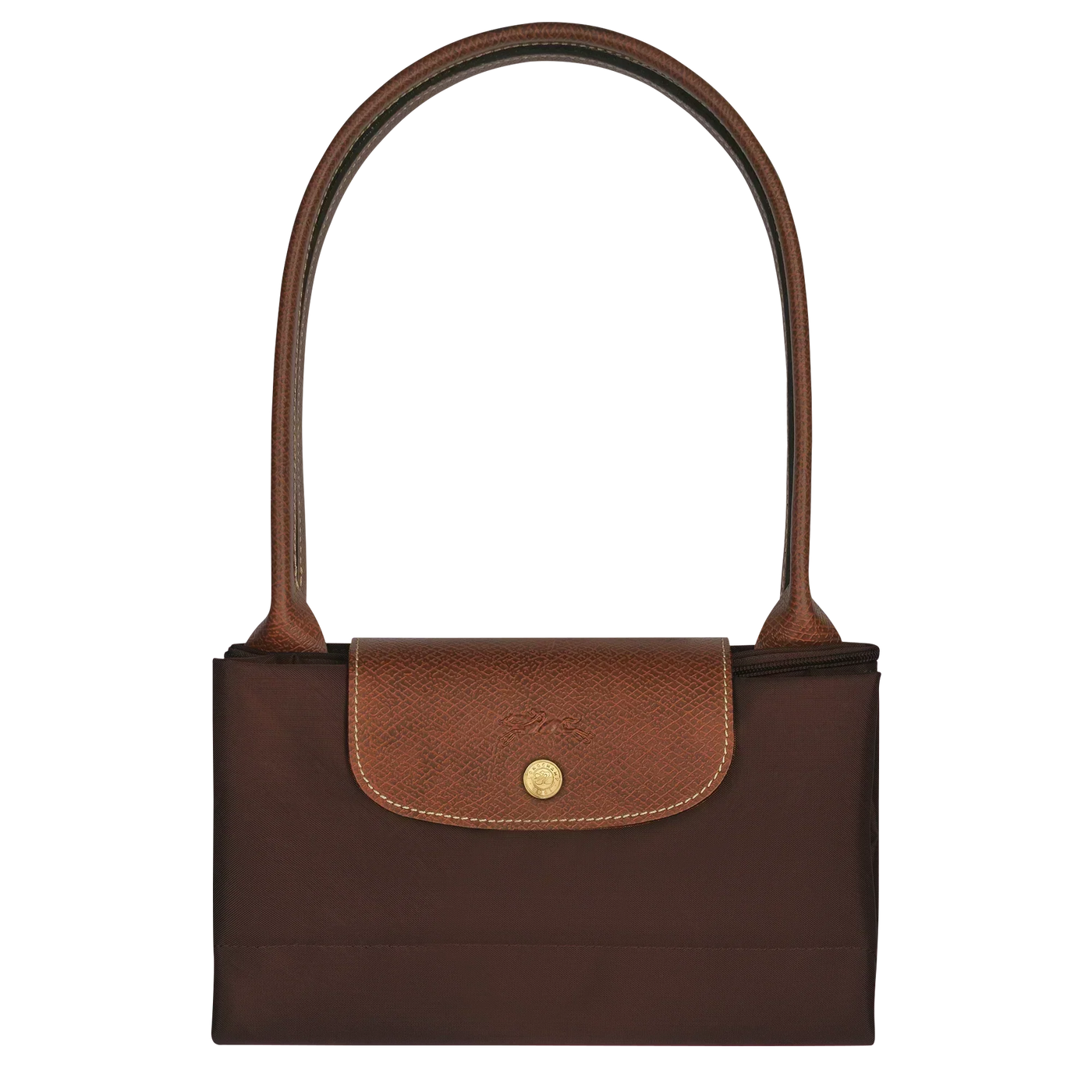 Longchamp - Large Le Pliage Tote, Brown