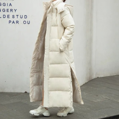 Fiona | Women’s Long Quilted Warm Winter Coat
