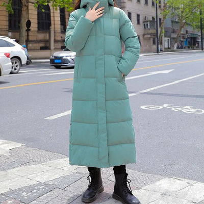 Fiona | Women’s Long Quilted Warm Winter Coat