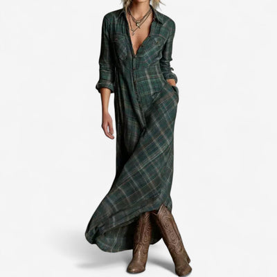 Cécile™ Timeless Maxi Shirt Dress