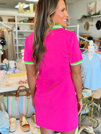 Sylvie™ | Color-Block High-Waist Summer Dress