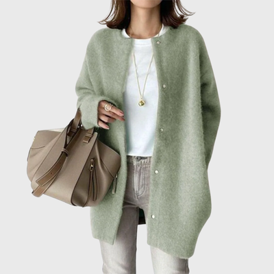Chloé™ - Elegant Cashmere Cardigan