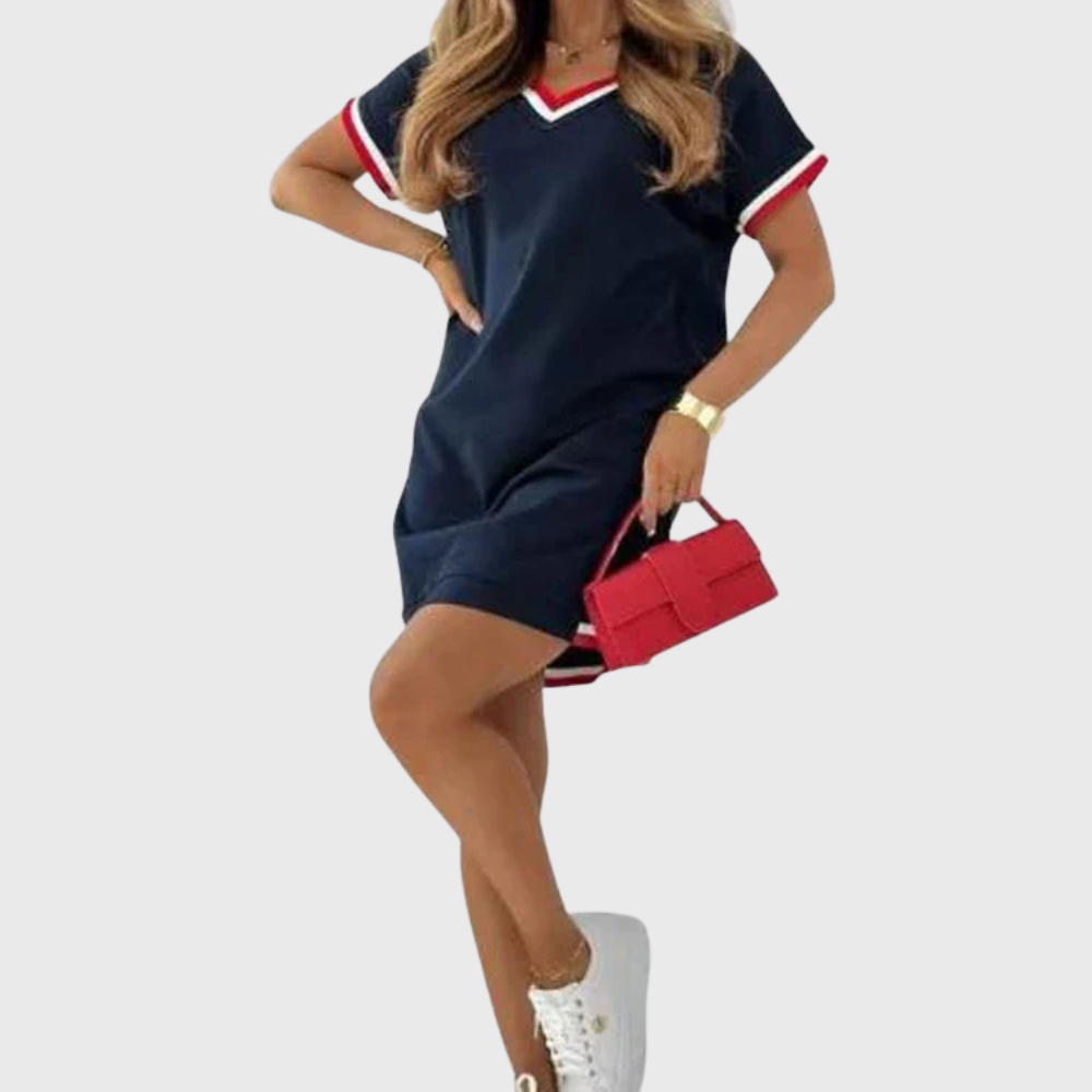 Clara | Short-Sleeve Everyday Dress