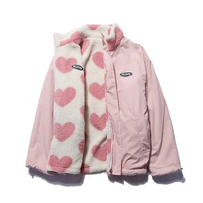 Elsie | Reversible Heart Jacket