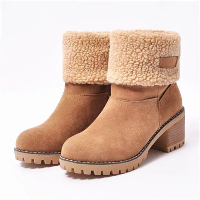 Mid-Calf Wool Boots