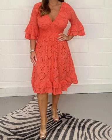 Alba | Casual Lace Dress