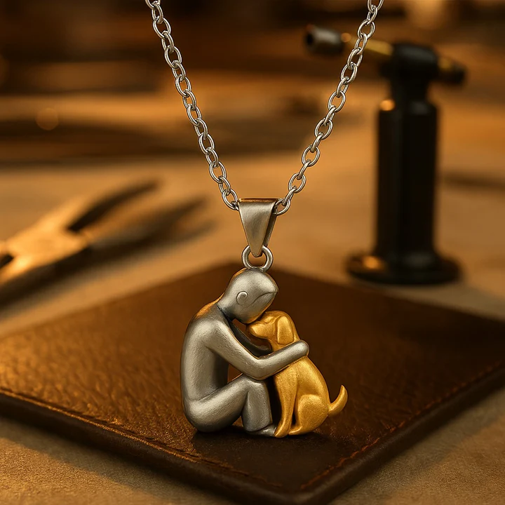 Dog Embrace Necklace
