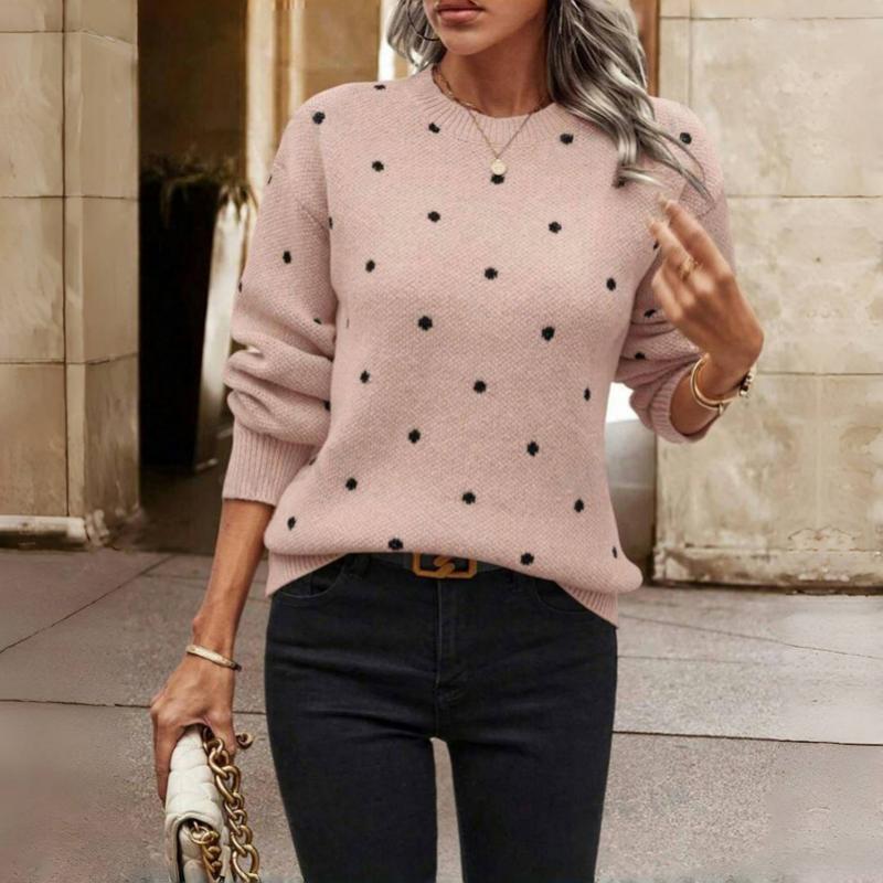 Nina | Dot Knitted Sweater