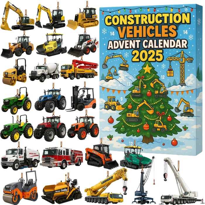 🚜 Construction Machines Advent Calendar 2025