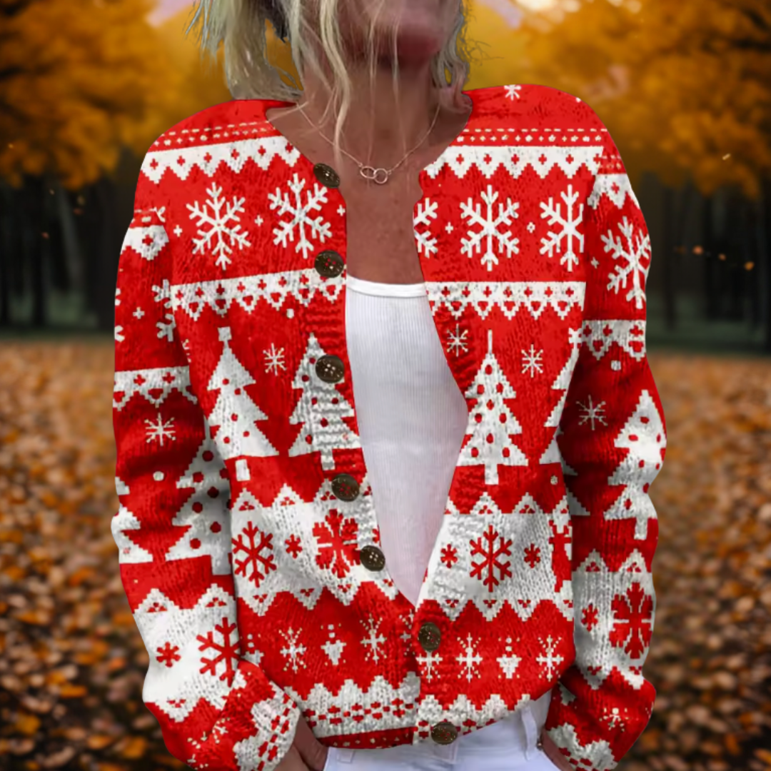 Connie | Festive Cardigan