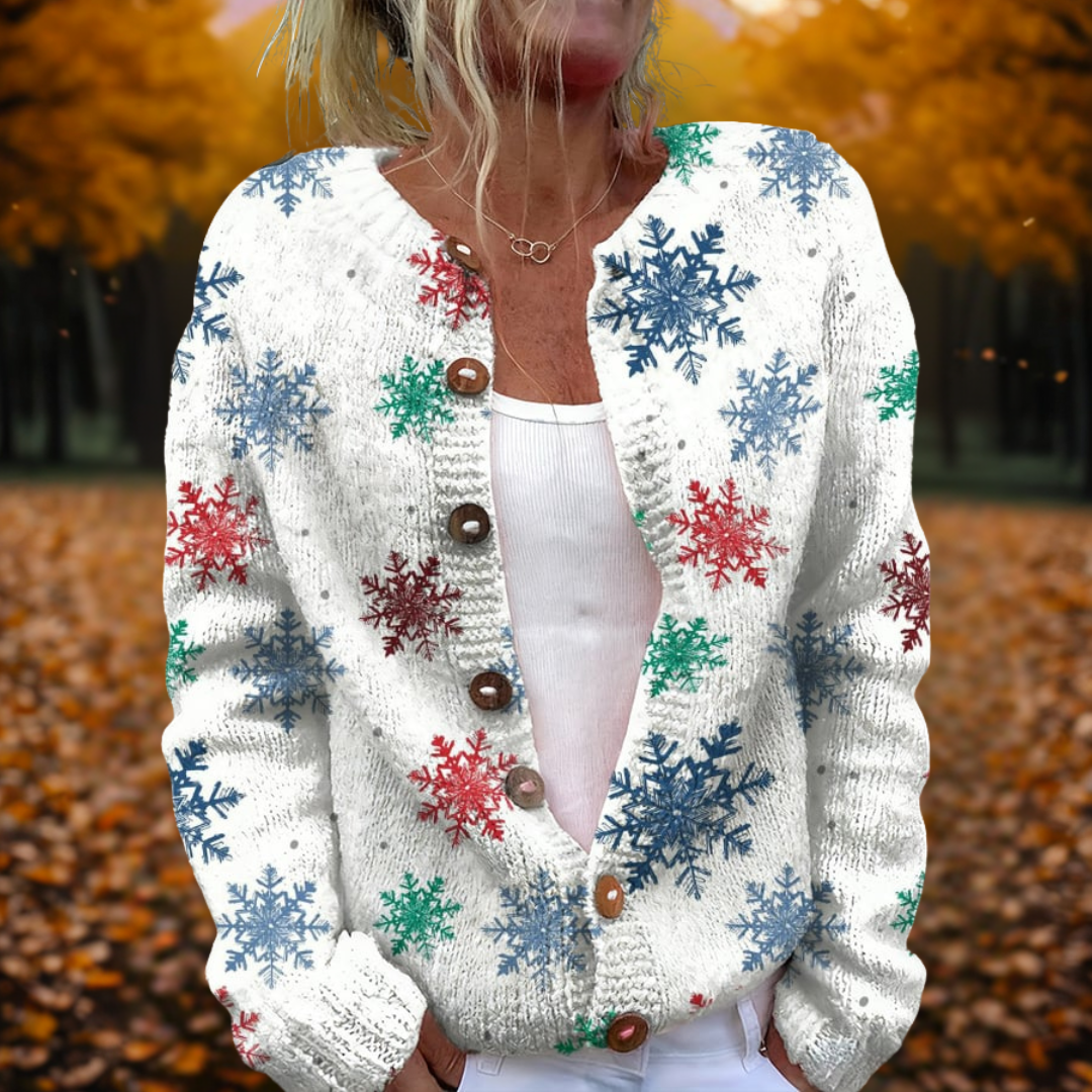 Ivy | Snowflake Cardigan