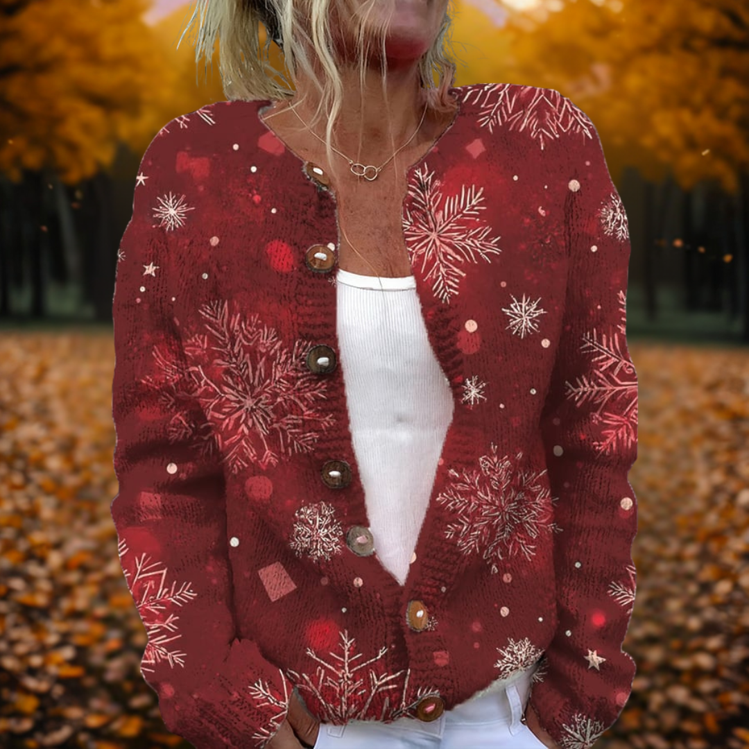 Eve | Snowflake Cardigan