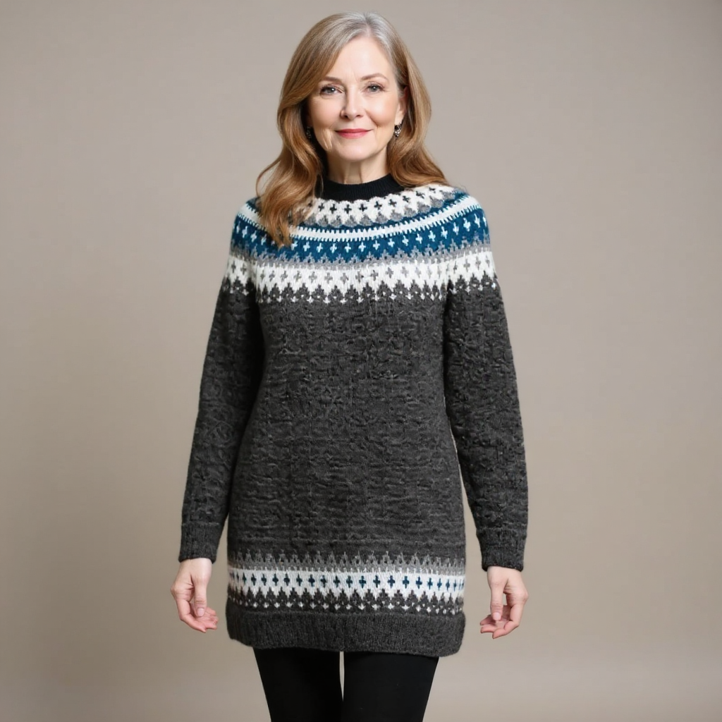 Althea | Vintage Icelandic Jumper