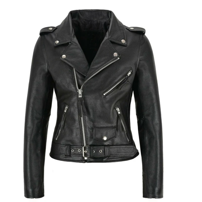 Sandy - Warm Autumn Leather Jacket