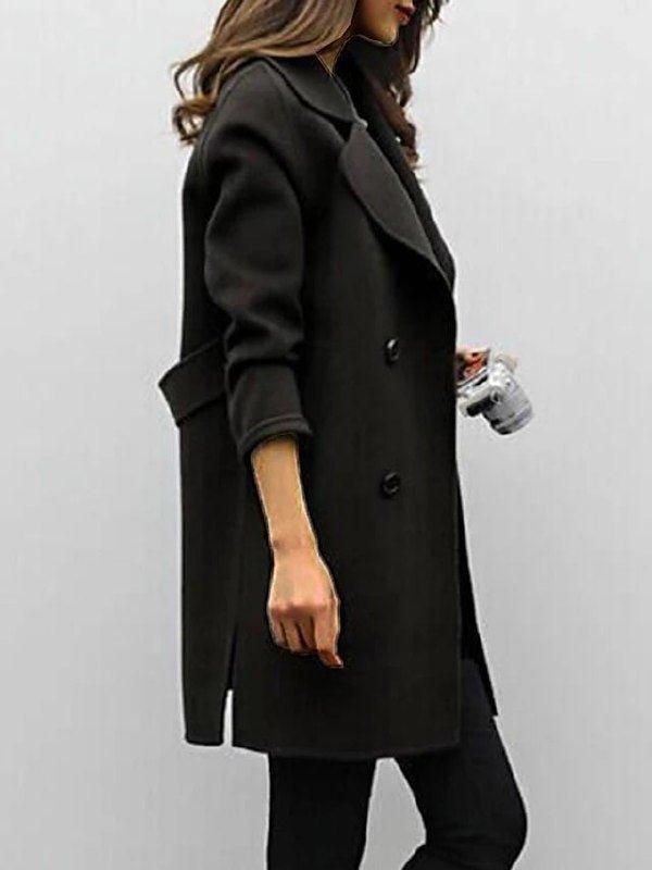 Brooklyn | Women’s Long Double Breasted Winter Coat