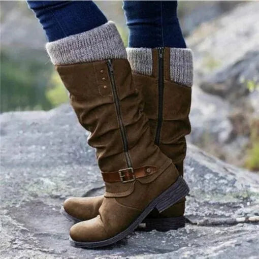 Ankle Boots With Side Zipper