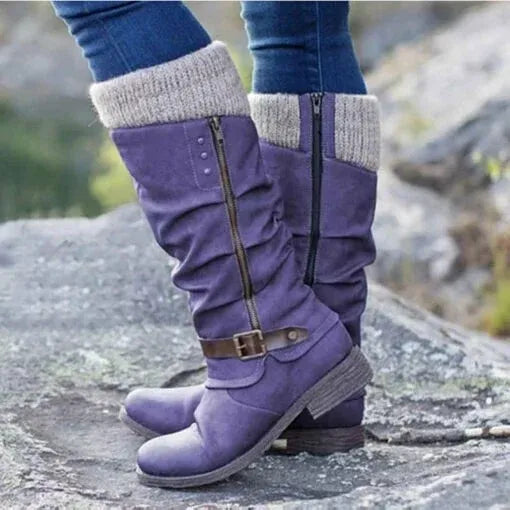 Ankle Boots With Side Zipper