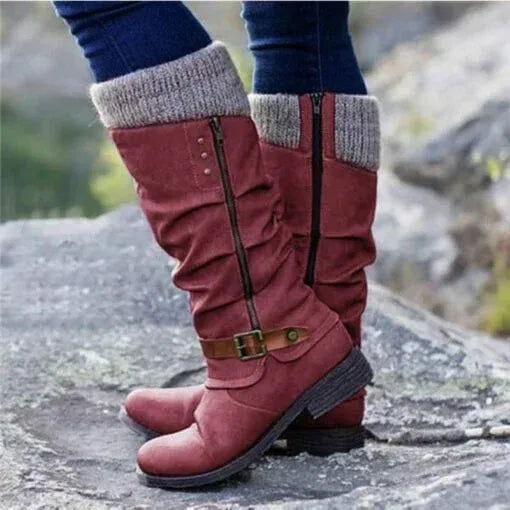 Ankle Boots With Side Zipper